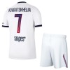 Camisola Paris Saint-Germain Kvaratskhelia 7 Criança Equipamento Alternativa 2026-27 Manga Curta Camisola Paris Saint-Germain Kvaratskhelia 7 Criança Equipamento Alternativa 2026-27 Manga Curta