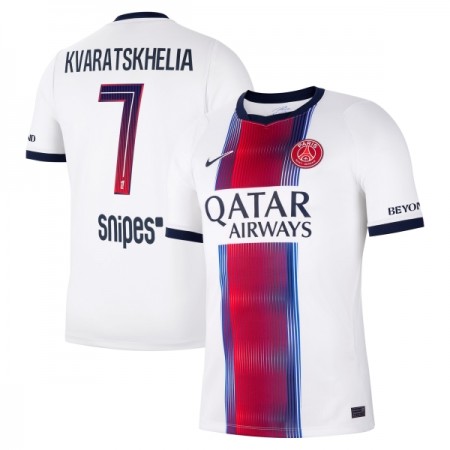 Camisola Paris Saint-Germain Kvaratskhelia 7 Equipamento Alternativa 2026-27 Manga Curta