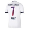 Camisola Paris Saint-Germain Kvaratskhelia 7 Equipamento Alternativa 2026-27 Manga Curta