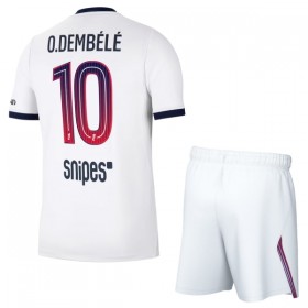Camisola Paris Saint-Germain O. Dembele 10 Criança Equipamento Alternativa 2026-27 Manga Curta