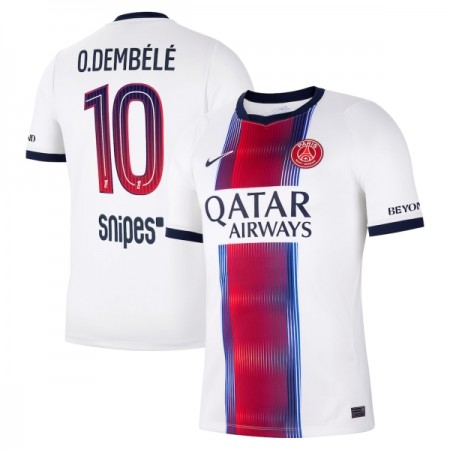 Camisola Paris Saint-Germain O. Dembele 10 Equipamento Alternativa 2026-27 Manga Curta