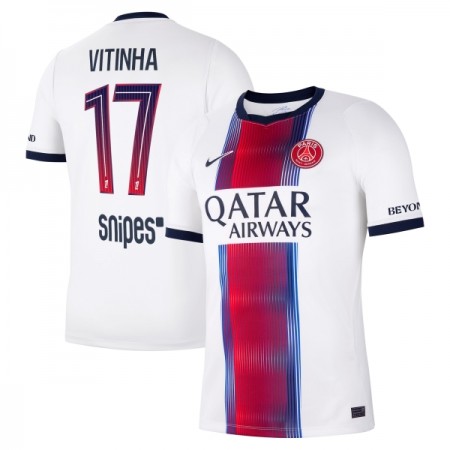 Camisola Paris Saint-Germain Vitinha 17 Equipamento Alternativa 2026-27 Manga Curta Camisola Paris Saint-Germain Vitinha 17 Equipamento Alternativa 2026-27 Manga Curta