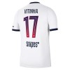 Camisola Paris Saint-Germain Vitinha 17 Equipamento Alternativa 2026-27 Manga Curta