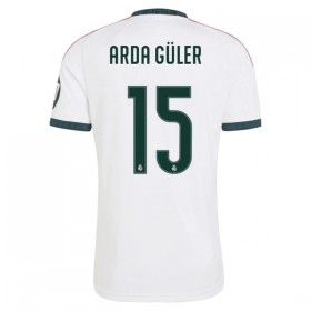 Camisola Real Madrid Arda Guler 15 Equipamento Principal 2026-27 Manga Curta