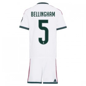 Camisola Real Madrid Bellingham 5 Criança Equipamento Principal 2026-27 Manga Curta