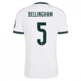 Camisola Real Madrid Bellingham 5 Equipamento Principal 2026-27 Manga Curta