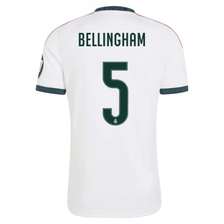 Camisola Real Madrid Bellingham 5 Equipamento Principal 2026-27 Manga Curta