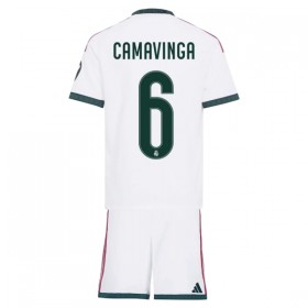 Camisola Real Madrid Camavinga 6 Criança Equipamento Principal 2026-27 Manga Curta