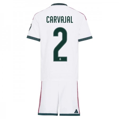 Camisola Real Madrid Carvajal 2 Criança Equipamento Principal 2026-27 Manga Curta
