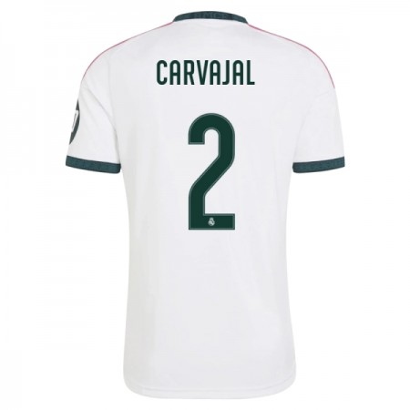 Camisola Real Madrid Carvajal 2 Equipamento Principal 2026-27 Manga Curta Camisola Real Madrid Carvajal 2 Equipamento Principal 2026-27 Manga Curta