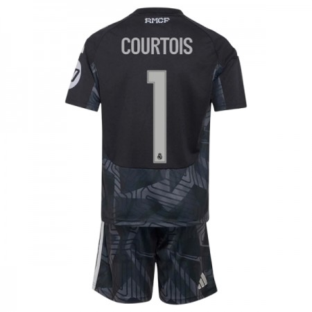 Camisola Real Madrid Courtois 1 Guarda Redes Criança Equipamento Principal 2026-27 Manga Curta