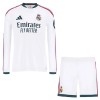 Camisola Real Madrid Criança Equipamento Principal 2026-27 Manga Comprida Camisola Real Madrid Criança Equipamento Principal 2026-27 Manga Comprida