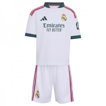 Camisola Real Madrid Criança Equipamento Principal 2026-27 Manga Curta Camisola Real Madrid Criança Equipamento Principal 2026-27 Manga Curta