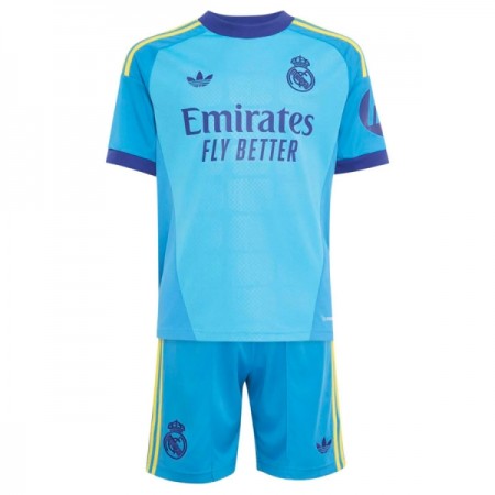 Camisola Real Madrid Guarda Redes Criança Equipamento Alternativa 2026-27 Manga Curta
