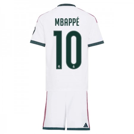 Camisola Real Madrid Mbappé 10 Criança Equipamento Principal 2026-27 Manga Curta