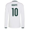 Camisola Real Madrid Mbappé 10 Equipamento Principal 2026-27 Manga Comprida