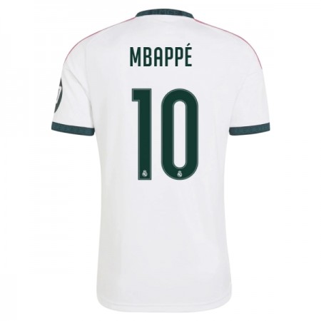 Camisola Real Madrid Mbappé 10 Equipamento Principal 2026-27 Manga Curta