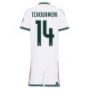 Camisola Real Madrid Tchouameni 14 Criança Equipamento Principal 2026-27 Manga Curta Camisola Real Madrid Tchouameni 14 Criança Equipamento Principal 2026-27 Manga Curta