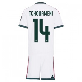 Camisola Real Madrid Tchouameni 14 Criança Equipamento Principal 2026-27 Manga Curta