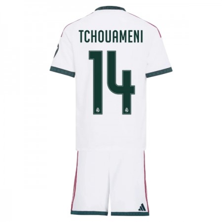 Camisola Real Madrid Tchouameni 14 Criança Equipamento Principal 2026-27 Manga Curta Camisola Real Madrid Tchouameni 14 Criança Equipamento Principal 2026-27 Manga Curta