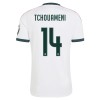 Camisola Real Madrid Tchouameni 14 Equipamento Principal 2026-27 Manga Curta