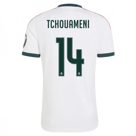 Camisola Real Madrid Tchouameni 14 Equipamento Principal 2026-27 Manga Curta