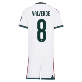 Camisola Real Madrid Valverde 8 Criança Equipamento Principal 2026-27 Manga Curta
