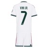 Camisola Real Madrid Vini JR 7 Criança Equipamento Principal 2026-27 Manga Curta