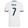 Camisola Real Madrid Vini JR 7 Equipamento Principal 2026-27 Manga Curta
