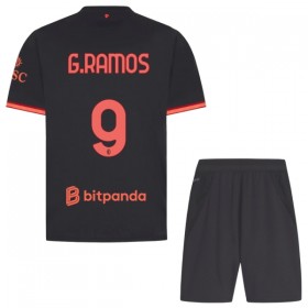 Camisola AC Milan G. Ramos 9 Criança Equipamento 3ª 2026-27 Manga Curta