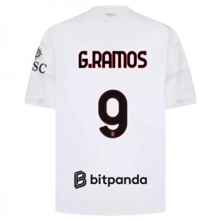 Camisola AC Milan G. Ramos 9 Equipamento Alternativa 2026-27 Manga Curta