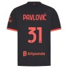 Camisola AC Milan Pavlovic 31 Equipamento 3ª 2026-27 Manga Curta