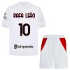 Camisola AC Milan Rafael Leao 10 Criança Equipamento Alternativa 2026-27 Manga Curta
