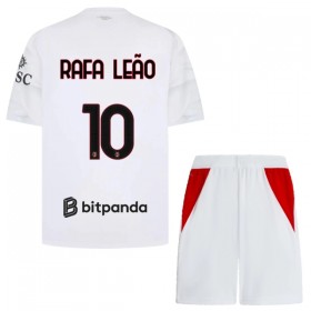 Camisola AC Milan Rafael Leao 10 Criança Equipamento Alternativa 2026-27 Manga Curta