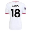 Camisola Liverpool Gakpo 18 Criança Equipamento Alternativa 2026-27 Manga Curta