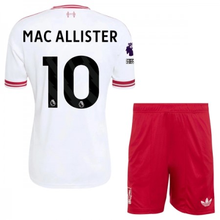 Camisola Liverpool Mac Allister 10 Criança Equipamento Alternativa 2026-27 Manga Curta