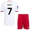 Camisola Liverpool Wirtz 7 Criança Equipamento Alternativa 2026-27 Manga Curta