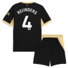 Camisola Manchester City Reijnders 4 Criança Equipamento Alternativa 2026-27 Manga Curta
