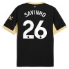 Camisola Manchester City Savinho 26 Equipamento Alternativa 2026-27 Manga Curta