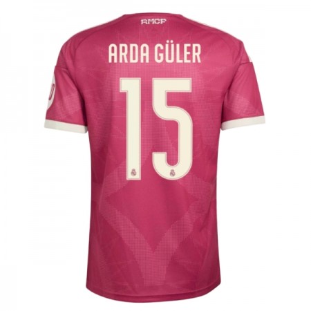 Camisola Real Madrid Arda Guler 15 Equipamento 3ª 2026-27 Manga Curta Camisola Real Madrid Arda Guler 15 Equipamento 3ª 2026-27 Manga Curta