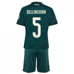 Camisola Real Madrid Bellingham 5 Criança Equipamento Alternativa 2026-27 Manga Curta