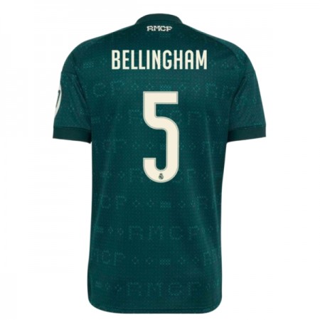 Camisola Real Madrid Bellingham 5 Equipamento Alternativa 2026-27 Manga Curta