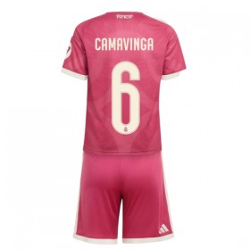 Camisola Real Madrid Camavinga 6 Criança Equipamento 3ª 2026-27 Manga Curta