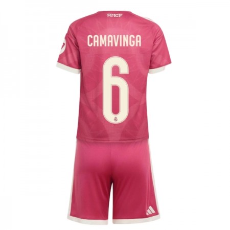 Camisola Real Madrid Camavinga 6 Criança Equipamento 3ª 2026-27 Manga Curta