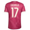 Camisola Real Madrid Cucurella 17 Equipamento 3ª 2026-27 Manga Curta