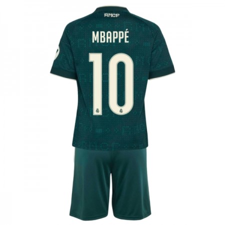 Camisola Real Madrid Mbappé 10 Criança Equipamento Alternativa 2026-27 Manga Curta