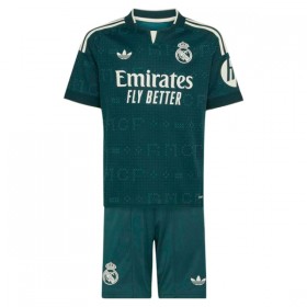 Camisola Real Madrid Mbappé 10 Criança Equipamento Alternativa 2026-27 Manga Curta