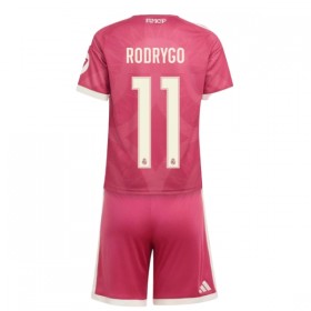 Camisola Real Madrid Rodrygo 11 Criança Equipamento 3ª 2026-27 Manga Curta