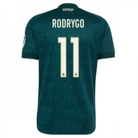 Camisola Real Madrid Rodrygo 11 Equipamento Alternativa 2026-27 Manga Curta