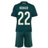 Camisola Real Madrid Rudiger 22 Criança Equipamento Alternativa 2026-27 Manga Curta